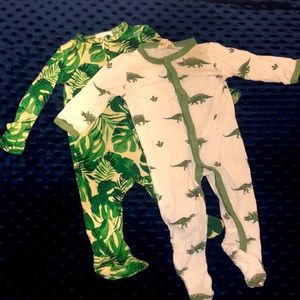 Kyte baby onesie and Angel Dear onesie